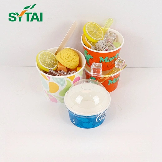 Paper Ice Cream Bowls
